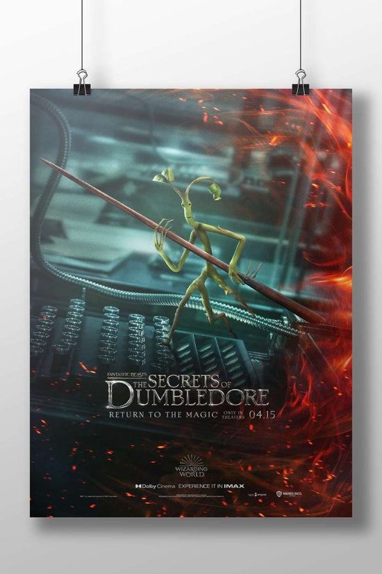 Fantastic Beasts: The Secrets of Dumbledore Newt Scamander - Magical World Poster