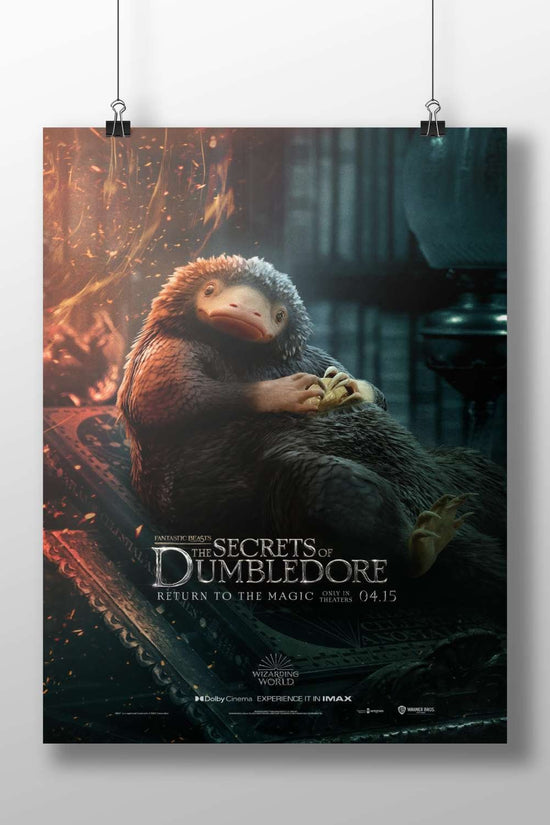 Niffler from Fantastic Beasts franchise (specifically "Fantastic Beasts: The Secrets of Dumbledore") Niffler - Enchanted