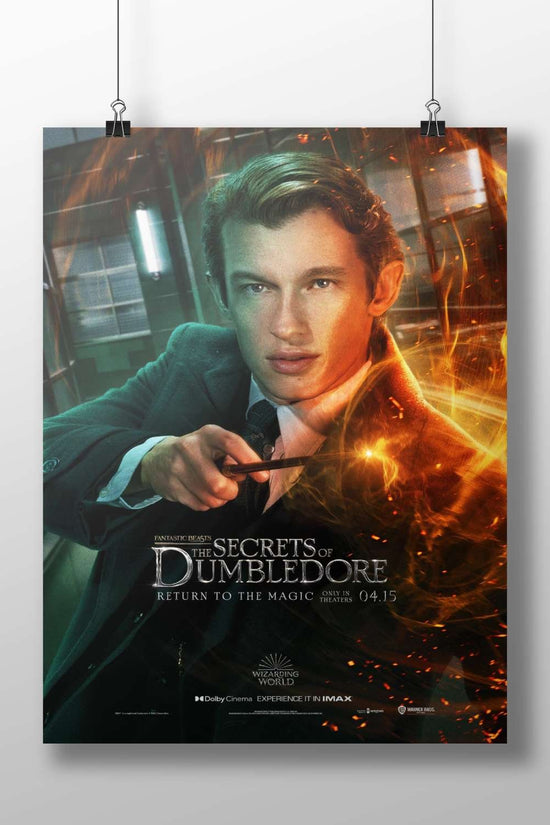 Fantastic Beasts: The Secrets of Dumbledore Newt Scamander - Magical Creatures Poster