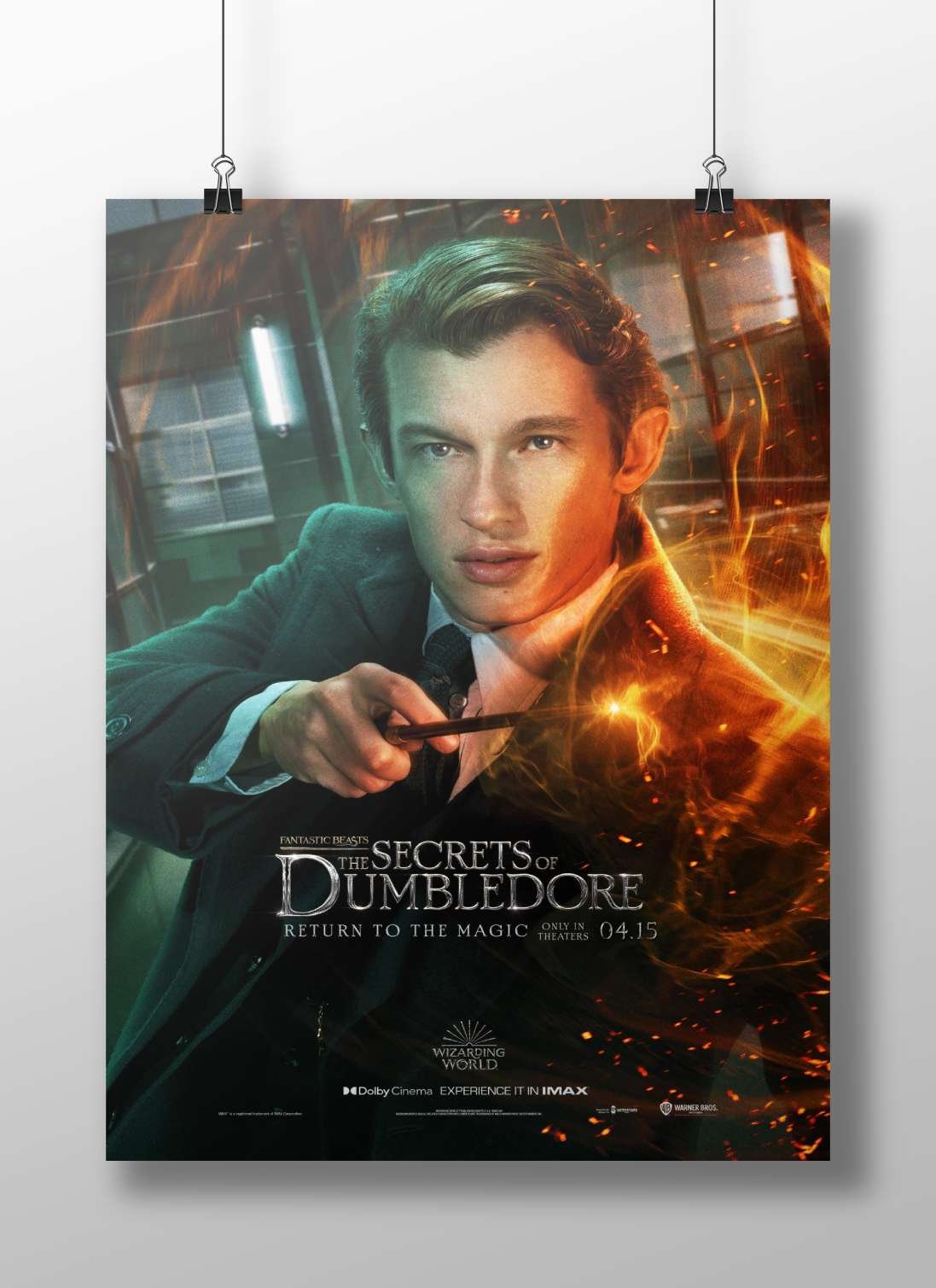 Fantastic Beasts: The Secrets of Dumbledore Newt Scamander - Magical Creatures Poster