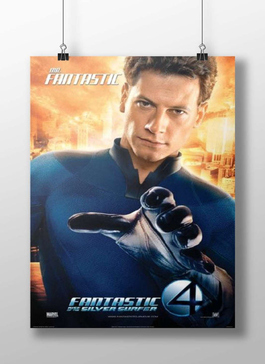 Mr. Fantastic (from Fantastic Four franchise) Mr. - Iconic Pop Art Poster