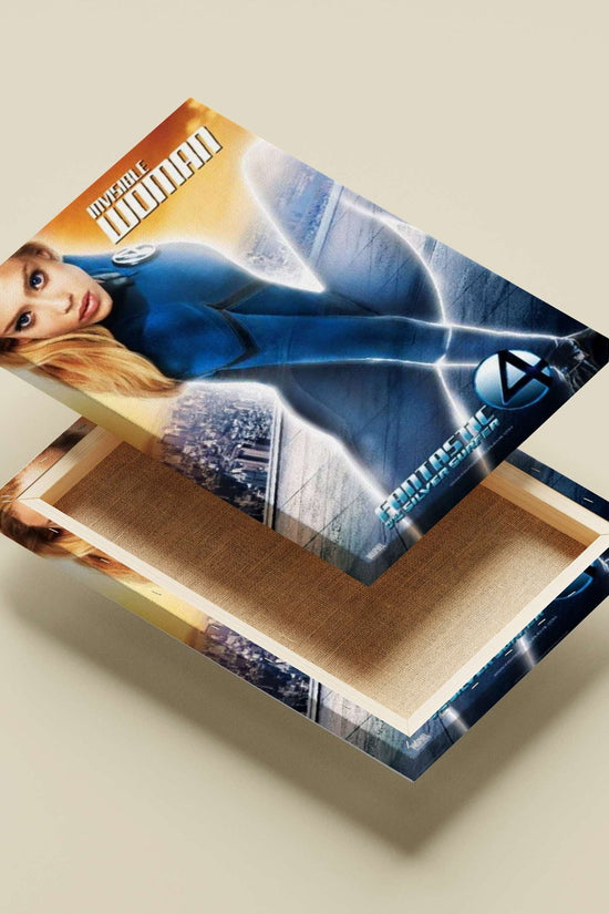 Invisible Woman (Susan Storm) from Marvel's Fantastic Four franchise Invisible Woman - Pop Art Poster