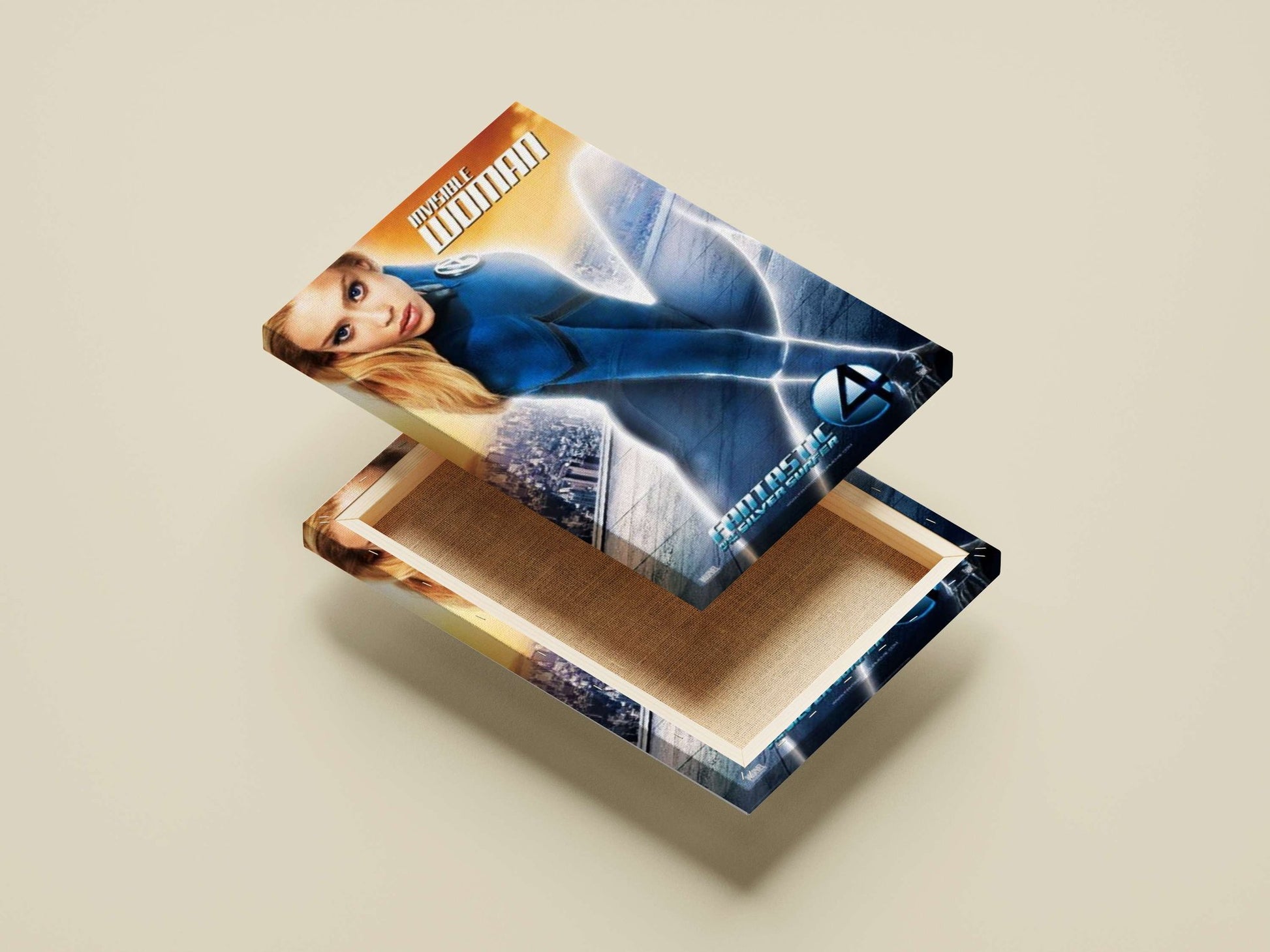 Invisible Woman (Susan Storm) from Marvel's Fantastic Four franchise Invisible Woman - Pop Art Poster