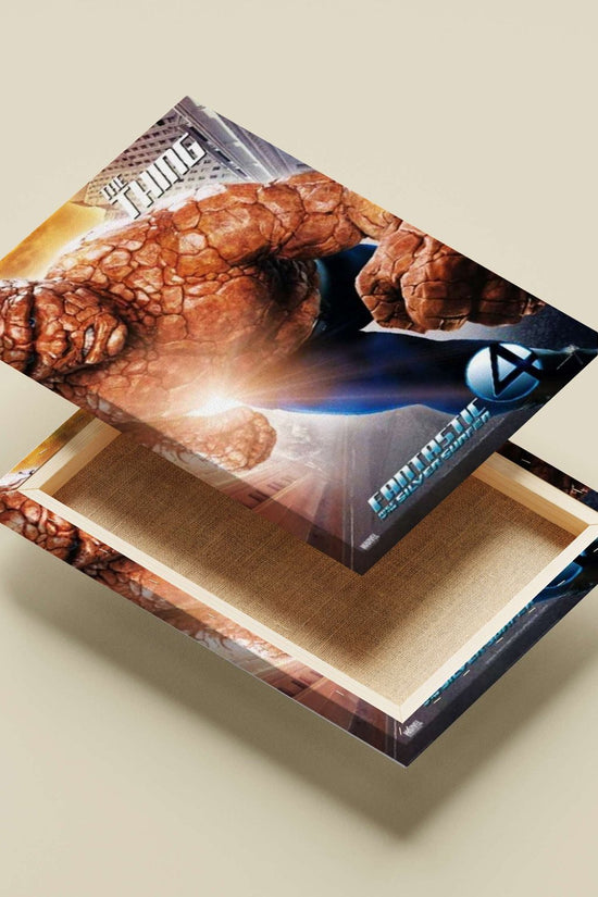 The Thing (Ben Grimm) from The Fantastic Four franchise The Thing - Four Pop Art