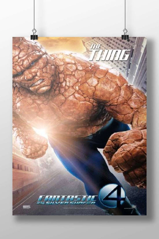 The Thing (Ben Grimm) from The Fantastic Four franchise The Thing - Four Pop Art
