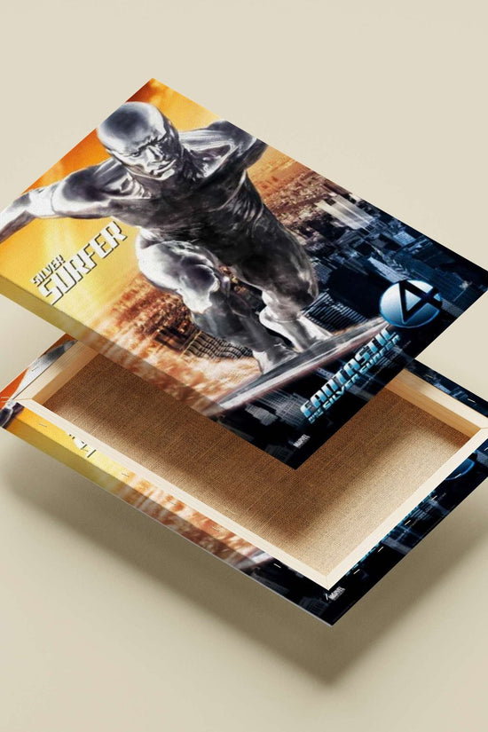 Silver Surfer (Marvel Comics character from Fantastic Four franchise) Silver Surfer - Cosmic Voyager Poster