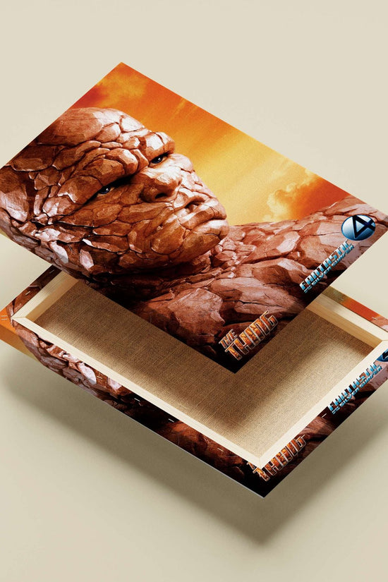 The Thing (Ben Grimm) from Marvel's Fantastic Four franchise. The Thing - Mute Giant Poster