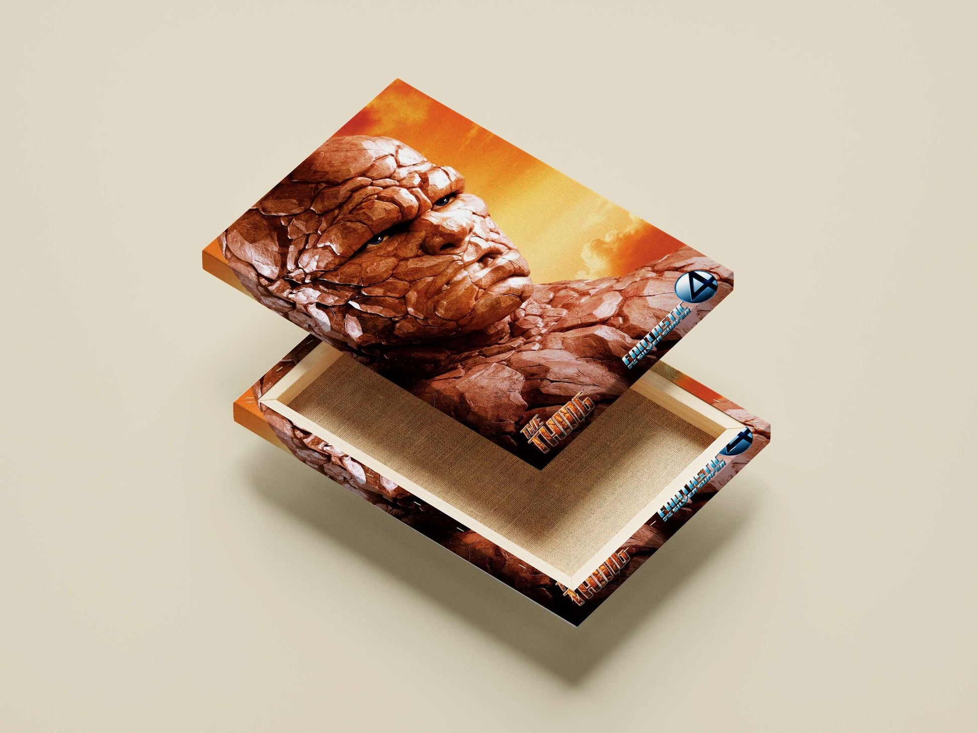 The Thing (Ben Grimm) from Marvel's Fantastic Four franchise. The Thing - Mute Giant Poster