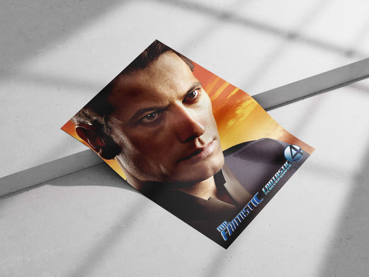 Mr. Fantastic (Reed Richards) from the Fantastic Four franchise Mr. - Marvel Cinematic Poster
