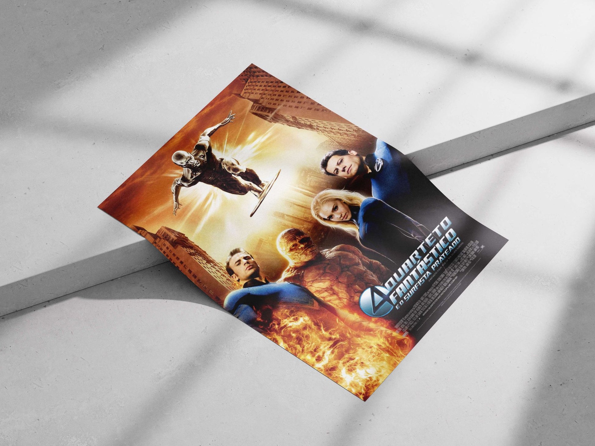 Fantastic Four (specifically the "Fantastic Four: Rise of the Silver Surfer" film) Four - Silver