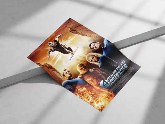 Fantastic Four (specifically the "Fantastic Four: Rise of the Silver Surfer" film) Four - Silver