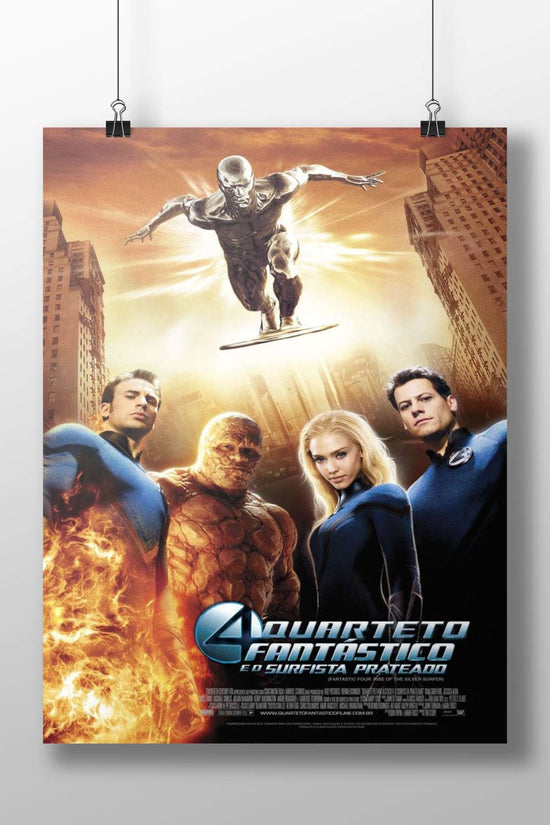 Fantastic Four (specifically the "Fantastic Four: Rise of the Silver Surfer" film) Four - Silver