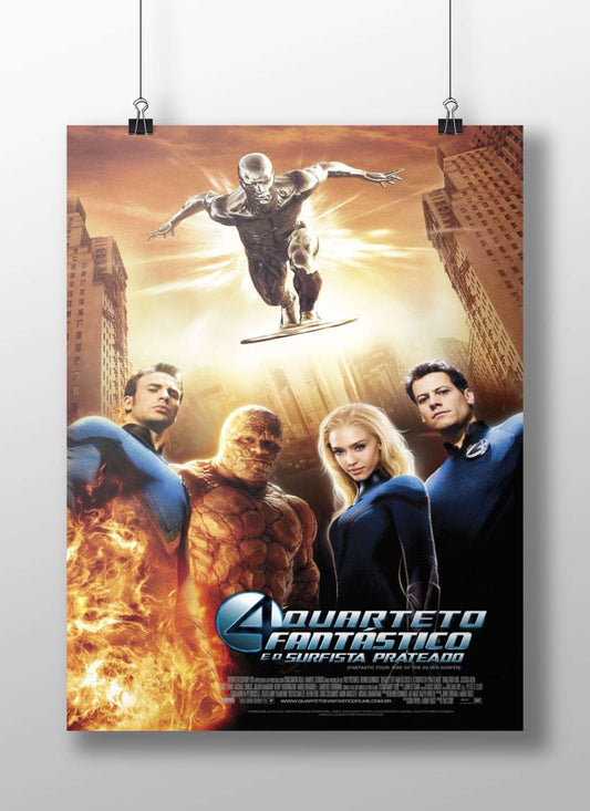 Fantastic Four (specifically the "Fantastic Four: Rise of the Silver Surfer" film) Four - Silver
