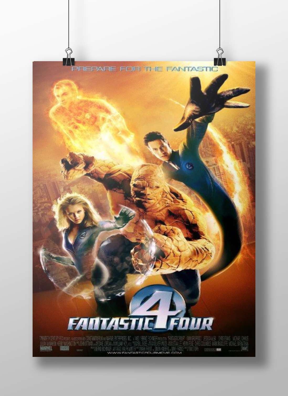 Fantastic Four (Marvel Comics superhero team) Four - Iconic Heroes Poster