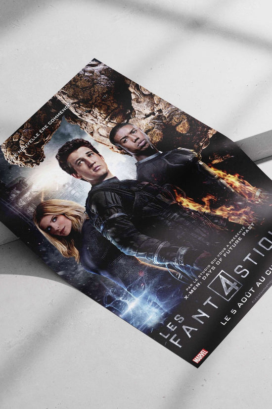 Marvel Comics' Fantastic Four franchise (specifically the film adaptation) Four - Iconic Quartet Poster