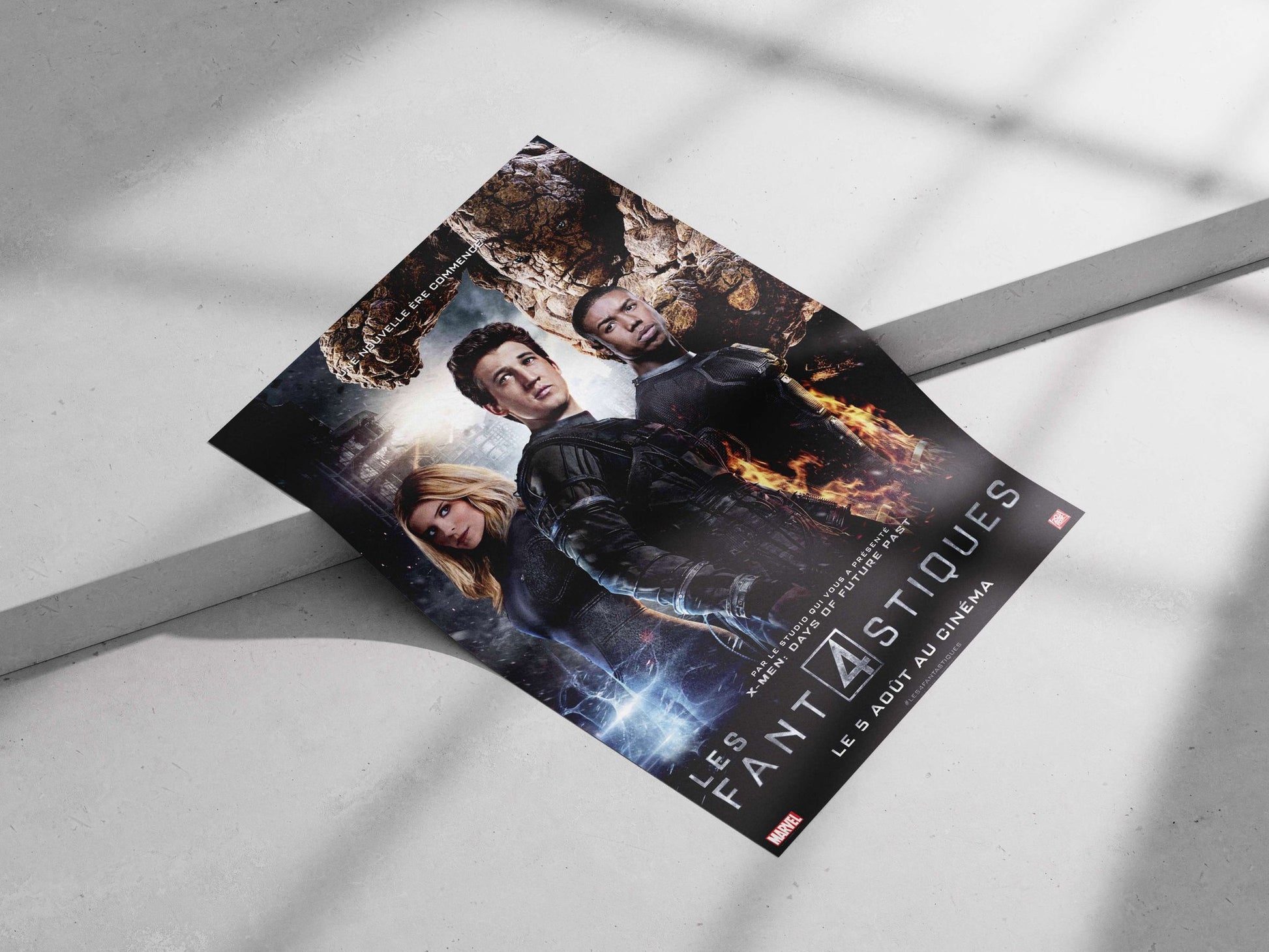 Marvel Comics' Fantastic Four franchise (specifically the film adaptation) Four - Iconic Quartet Poster
