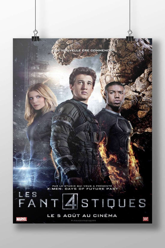 Marvel Comics' Fantastic Four franchise (specifically the film adaptation) Four - Iconic Quartet Poster