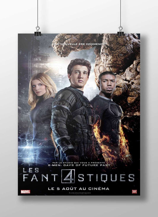 Marvel Comics' Fantastic Four franchise (specifically the film adaptation) Four - Iconic Quartet Poster