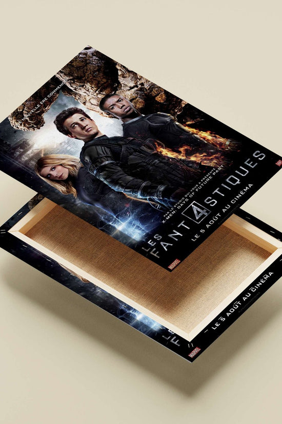 Marvel Comics' Fantastic Four franchise (specifically the film adaptation) Four - Iconic Quartet Poster