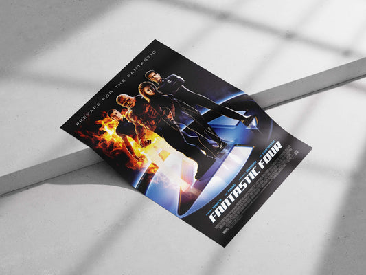 The Human Torch, The Thing, Invisible Woman, and Mr. Fantastic from the Fantastic Four movie