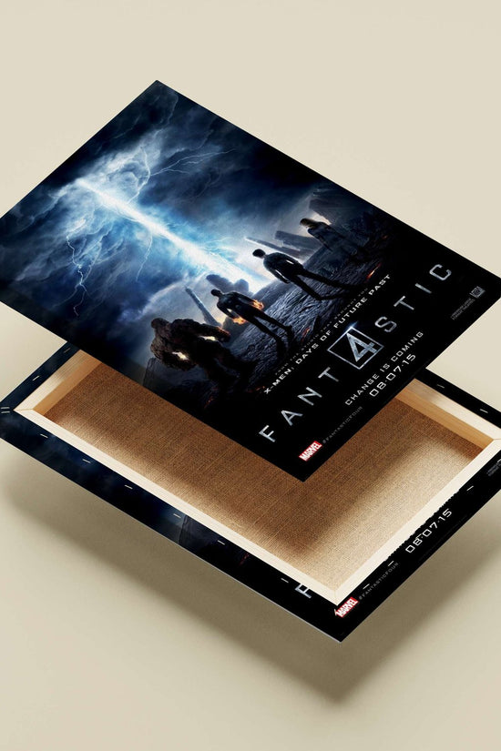 Fantastic Four (Marvel superhero team) Four - Noir Aesthetic Poster
