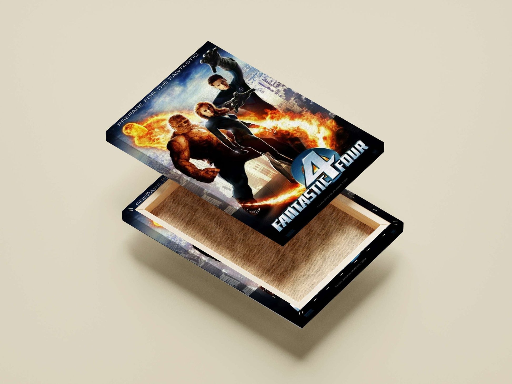 Reed Richards, Sue Storm, Ben Grimm, and Johnny Storm (Marvel Comics' Fantastic Four) [ Four