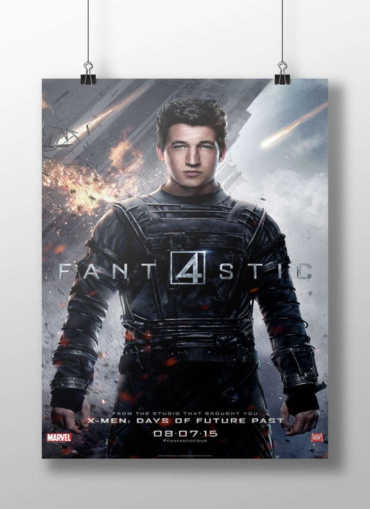 Fantastic Four Four - Iconic Heroes Poster