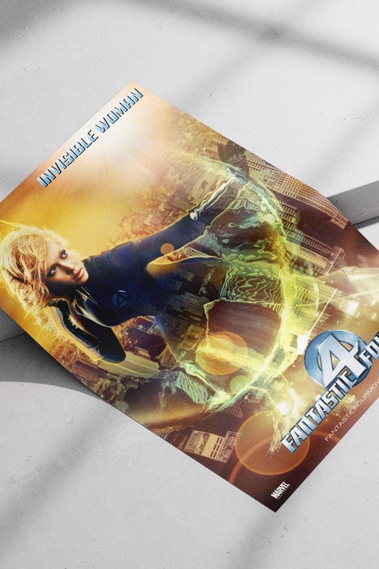 Invisible Woman (Sue Storm) from Fantastic Four franchise Sue Storm - Invisible Woman Pop Art