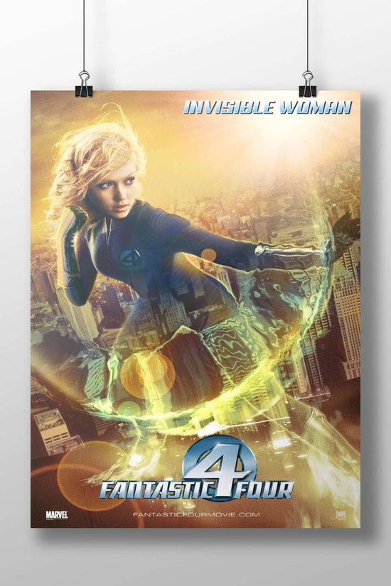Invisible Woman (Sue Storm) from Fantastic Four franchise Sue Storm - Invisible Woman Pop Art
