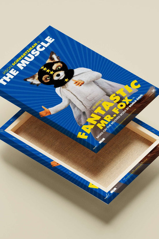 The Muscle (character from the film Fantastic Mr. Fox) The Muscle - Pop Art Poster