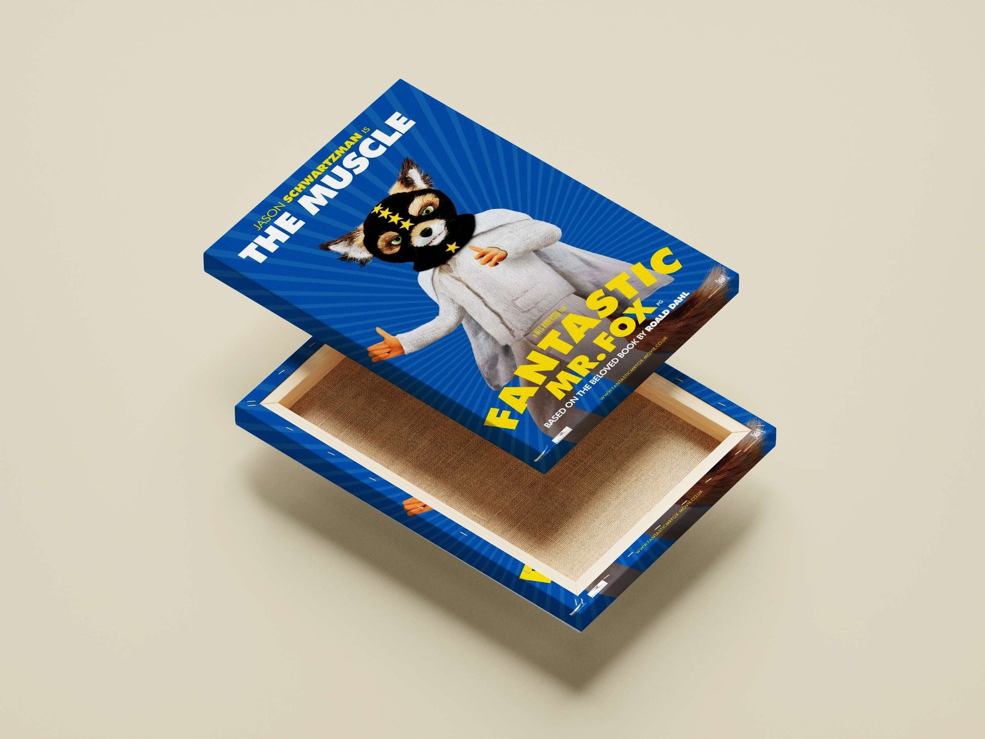 The Muscle (character from the film Fantastic Mr. Fox) The Muscle - Pop Art Poster