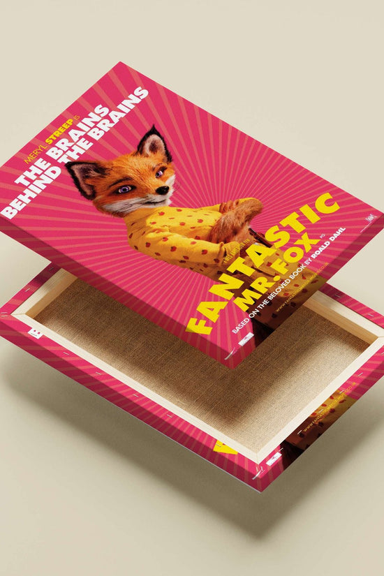 Mr. Fox (character) from the Fantastic Mr. Fox franchise. Mr. Fox - Charming Adventures Poster