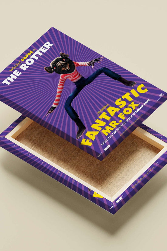 The Rotter (character from *Fantastic Mr. Fox*) The Rotter - Mischievous Pop Art Poster