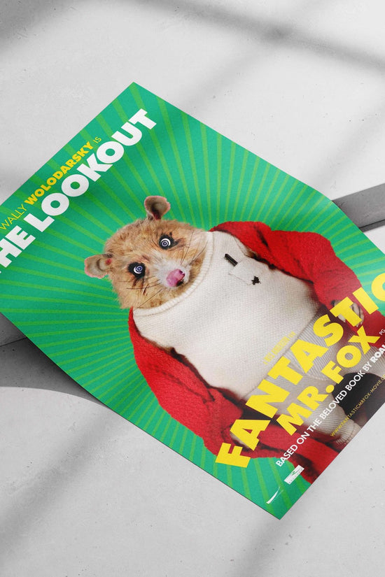 The Lookout (character from Fantastic Mr. Fox) Mr. Fox'S Lookout - Classic Pop Art Poster