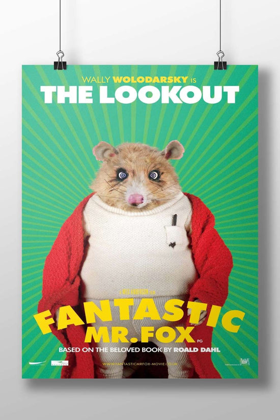 The Lookout (character from Fantastic Mr. Fox) Mr. Fox'S Lookout - Classic Pop Art Poster