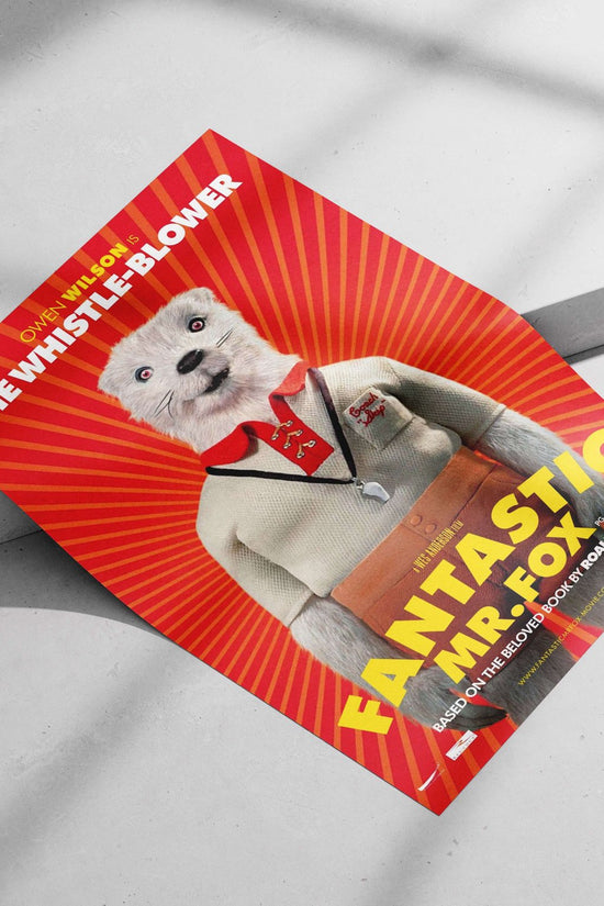 The Whistle-Blower character from the Fantastic Mr. Fox franchise Mr. Fox - The Whistle-Blower Poster