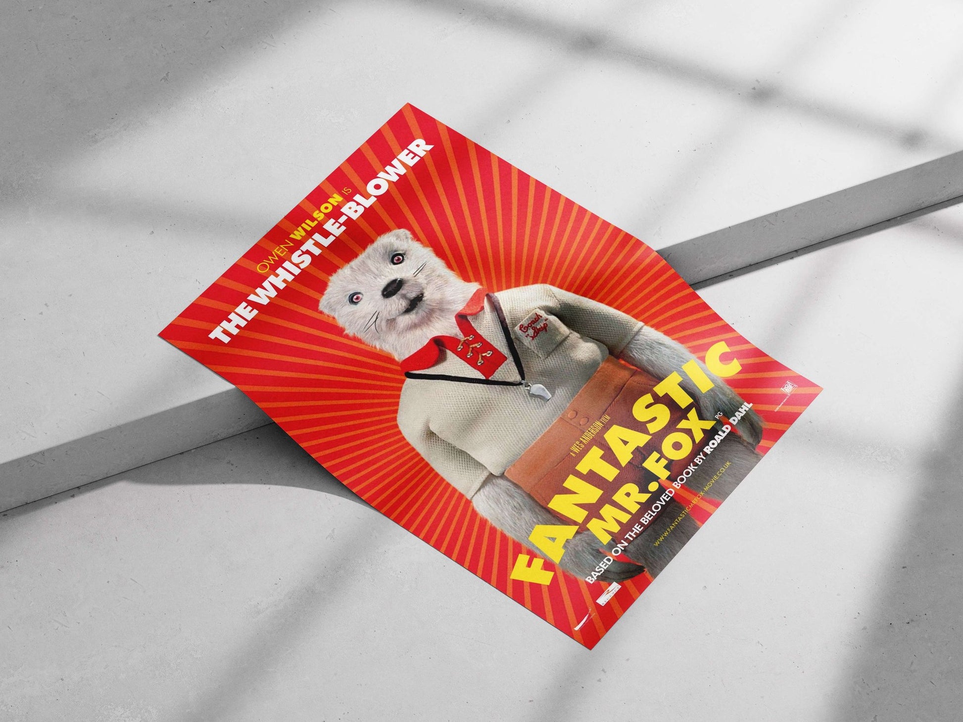 The Whistle-Blower character from the Fantastic Mr. Fox franchise Mr. Fox - The Whistle-Blower Poster