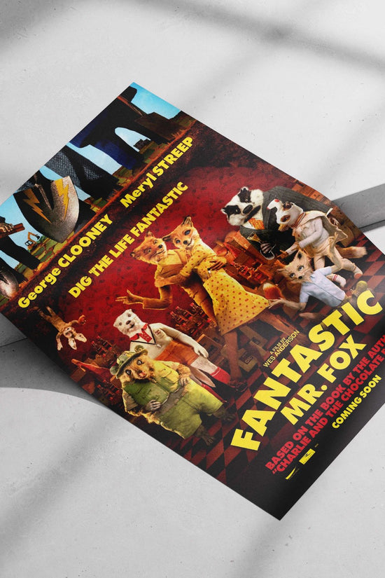Fantastic Mr. Fox Mr. Fox - Stop-Motion Classic Poster