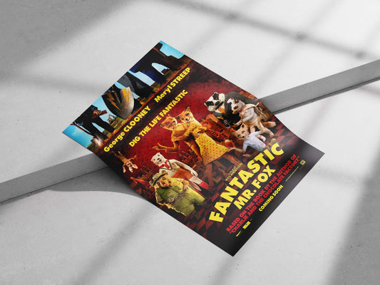 Fantastic Mr. Fox Mr. Fox - Stop-Motion Classic Poster