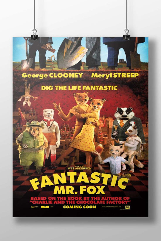 Fantastic Mr. Fox Mr. Fox - Stop-Motion Classic Poster