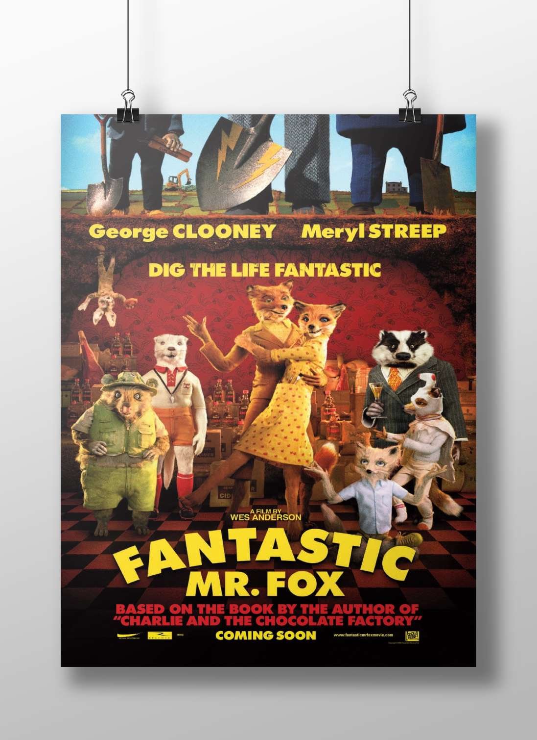 Fantastic Mr. Fox Mr. Fox - Stop-Motion Classic Poster