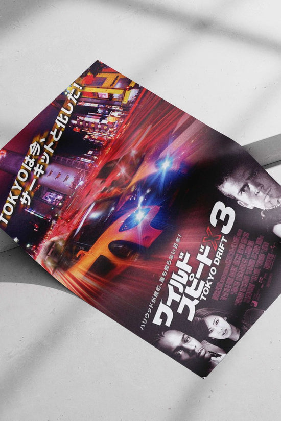 Tokyo Drift X 3 - Radial Speed Poster