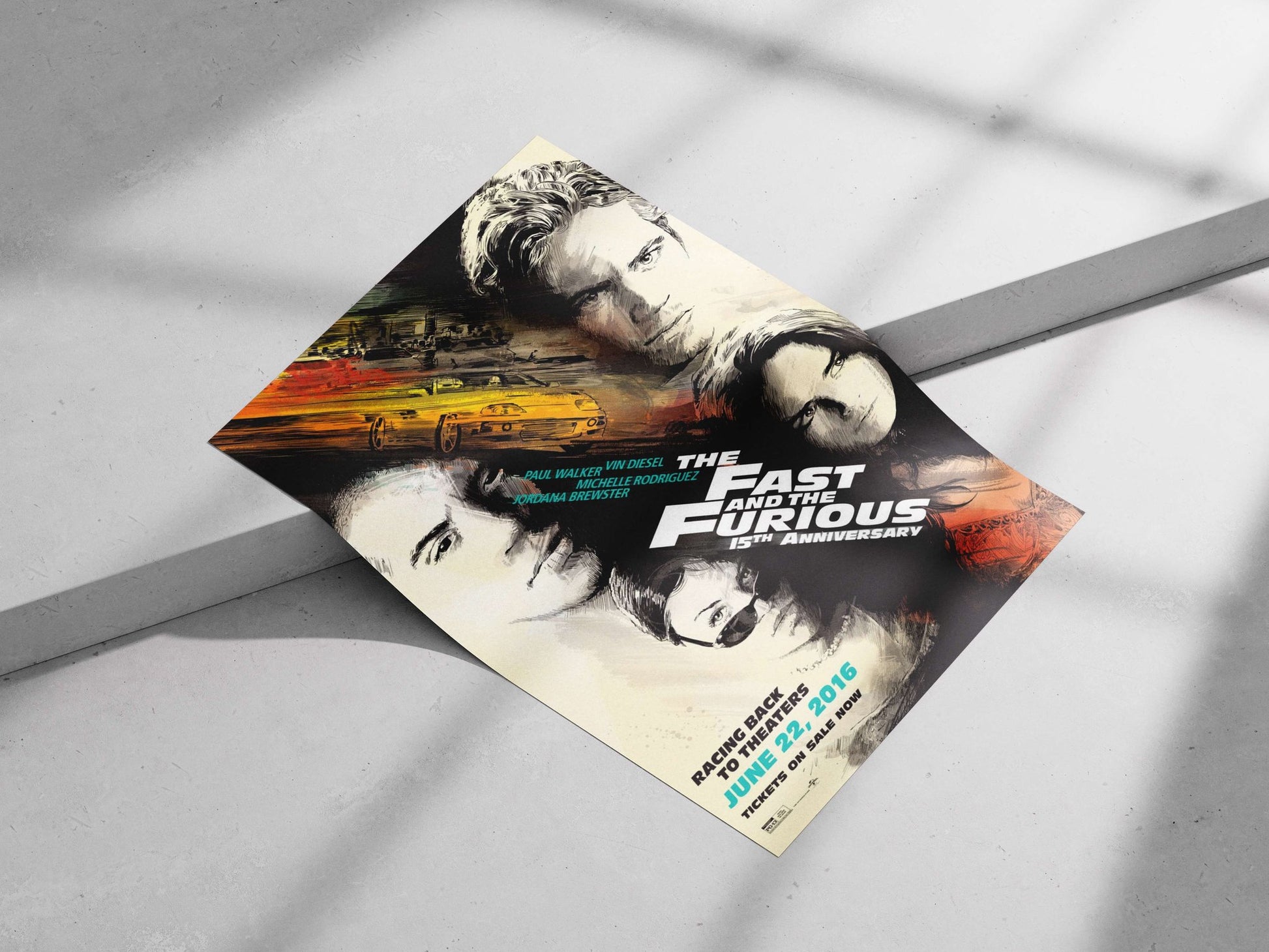 The Fast and the Furious (franchise) Dominic Toretto - Hollywood Icon Poster