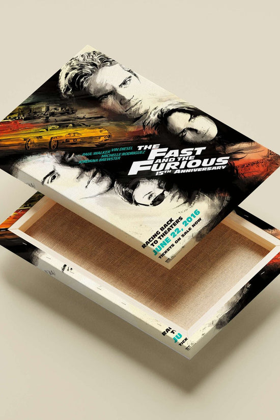 The Fast and the Furious (franchise) Dominic Toretto - Hollywood Icon Poster