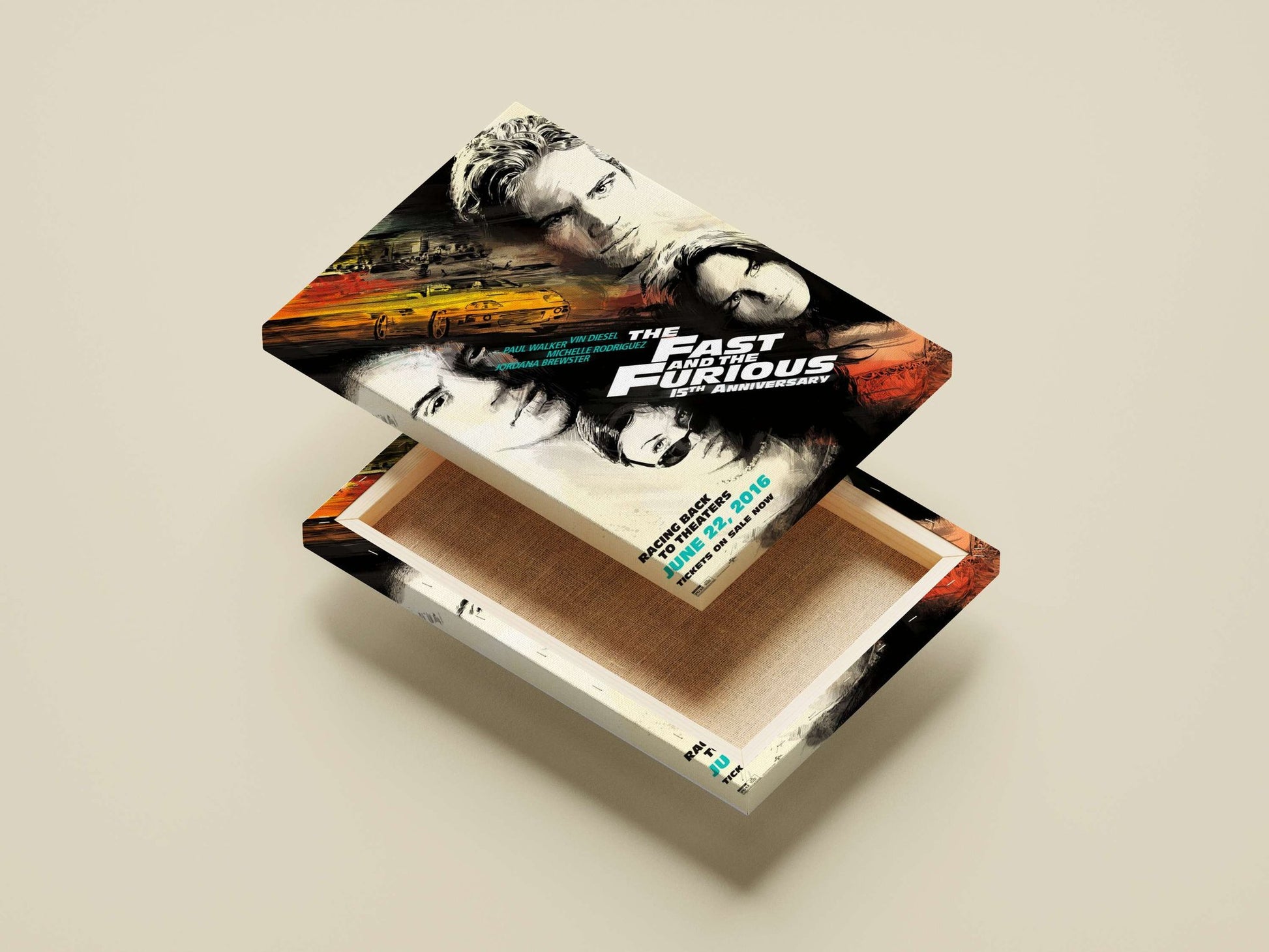 The Fast and the Furious (franchise) Dominic Toretto - Hollywood Icon Poster