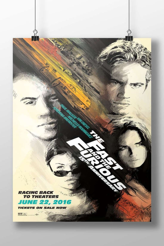 The Fast and the Furious (franchise) Dominic Toretto - Hollywood Icon Poster