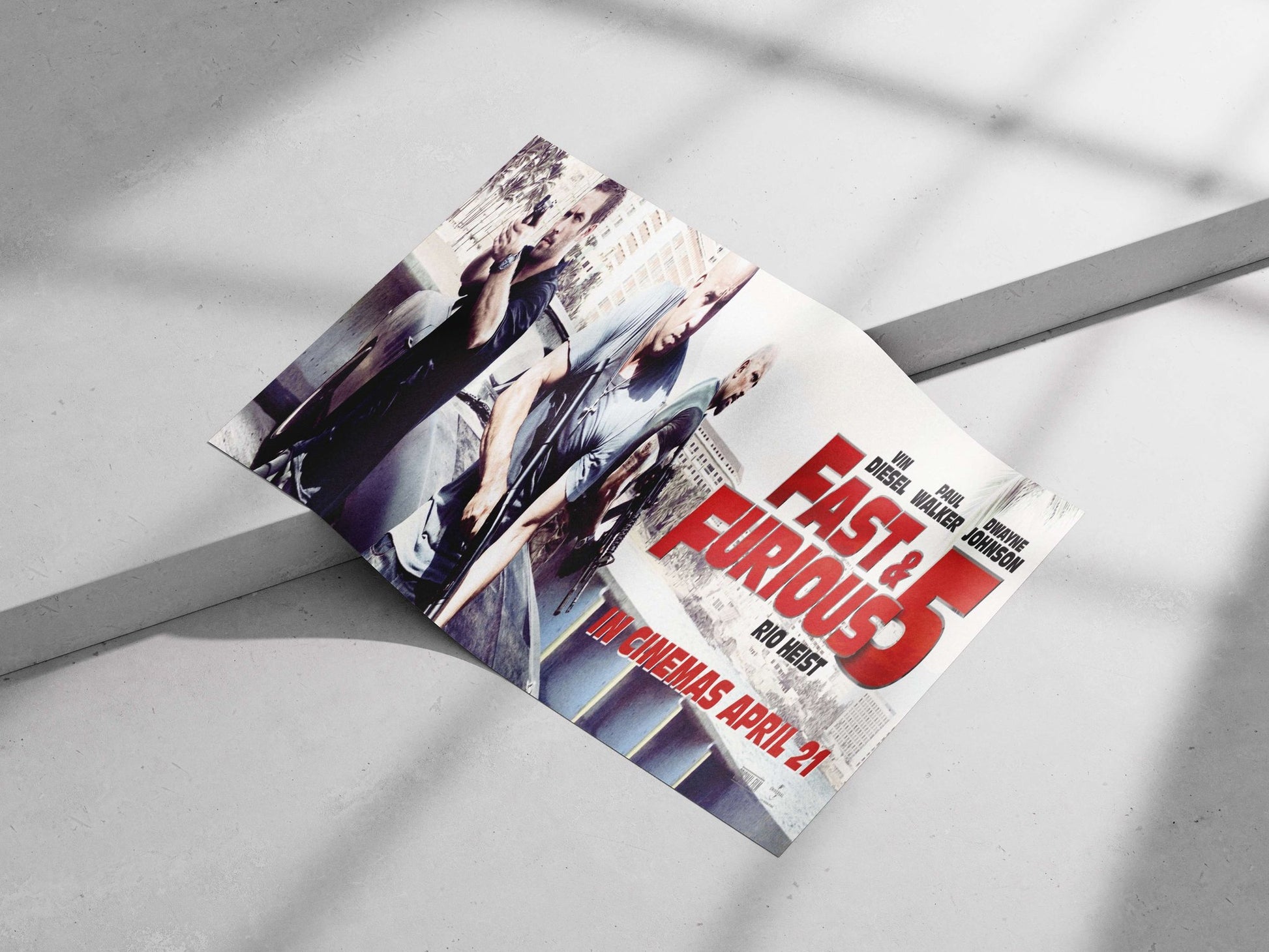 Fast & Furious 7 featuring Vin Diesel, Paul Walker, Dwayne Johnson Dominic Toretto - Fast