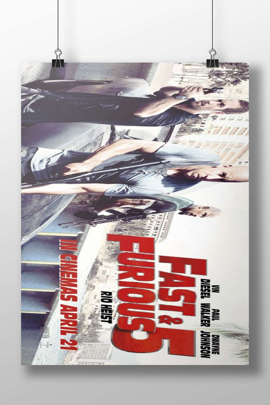 Fast & Furious 7 featuring Vin Diesel, Paul Walker, Dwayne Johnson Dominic Toretto - Fast