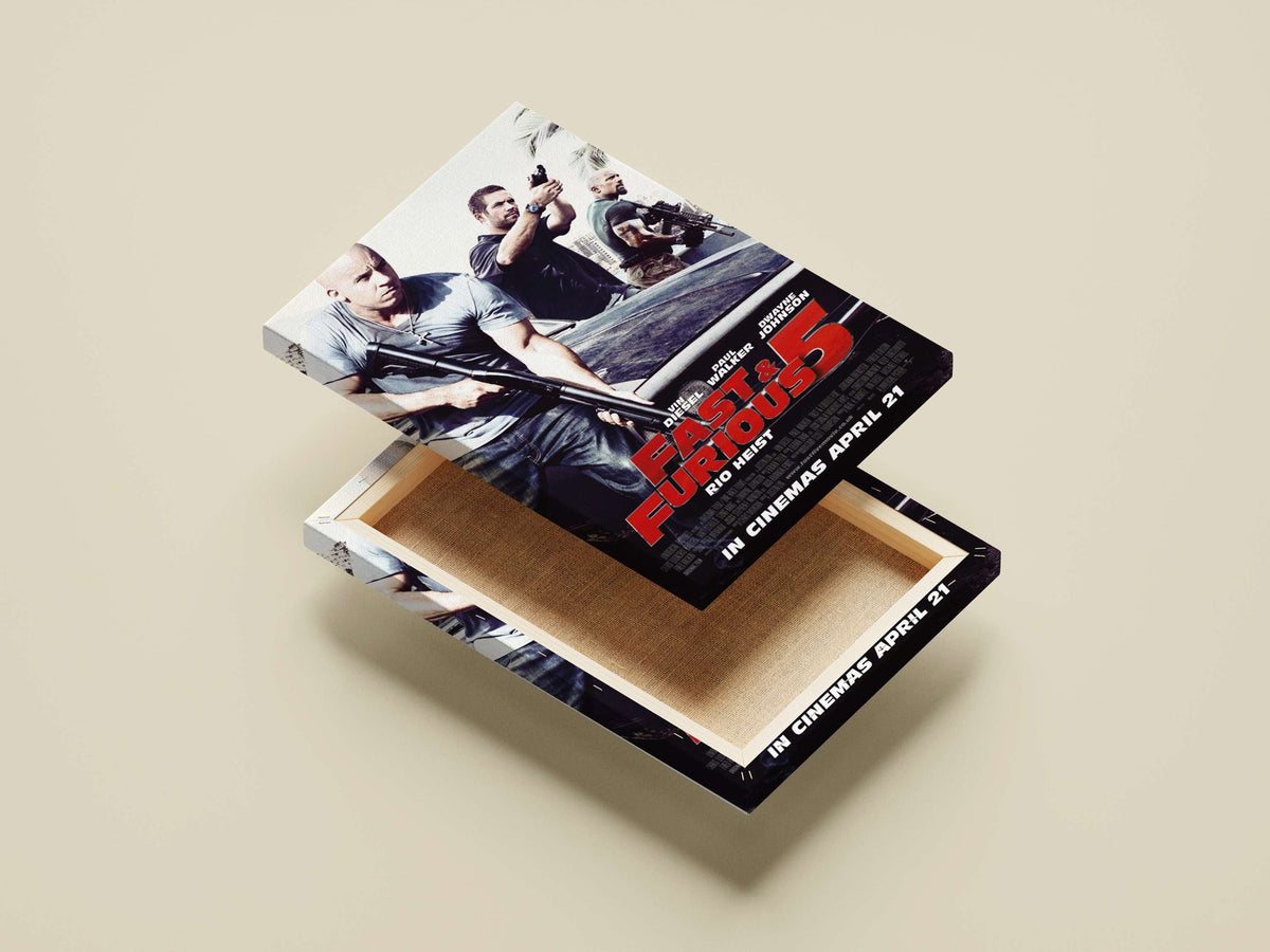 Fast & Furious 5 (Rio Heist) Dominic Toretto - Rio Heist Poster