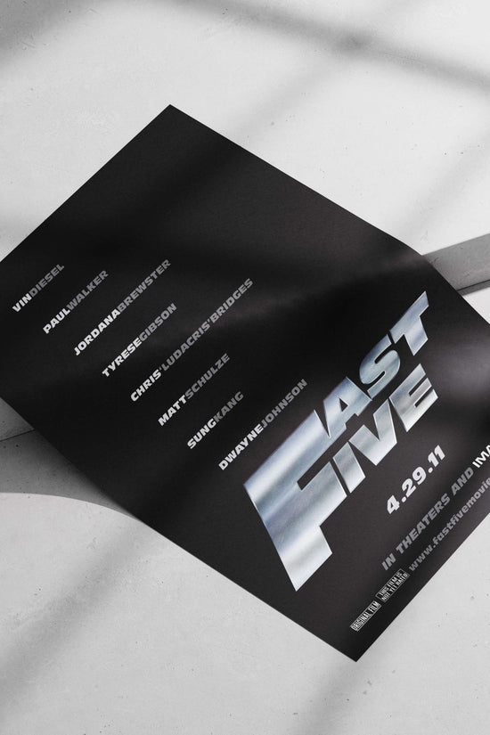 Fast Five (the 2011 film from the Fast & Furious franchise) Dominic Toretto - High-Speed